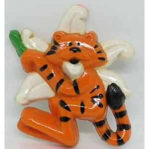  Vintage ARJON 1989  Magnet Orange Black Tiger White Magnolia  A #397